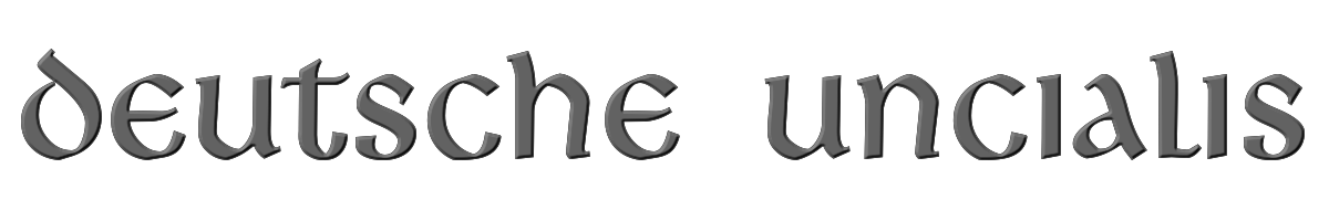 Deutsche Uncialis 