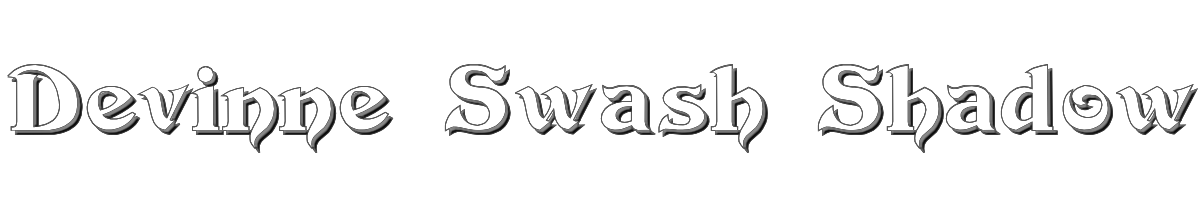 Devinne Swash Shadow 