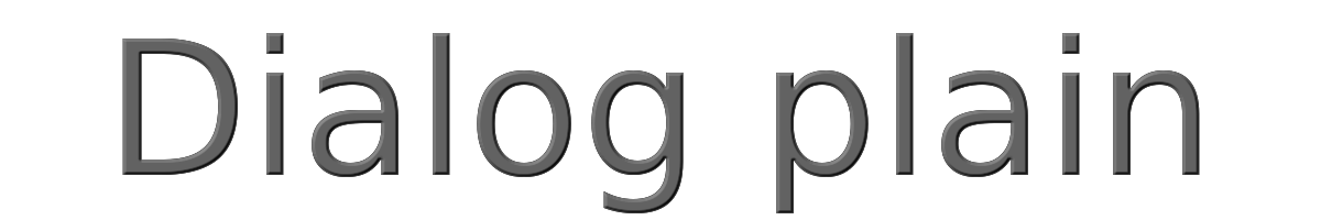 Dialog plain 