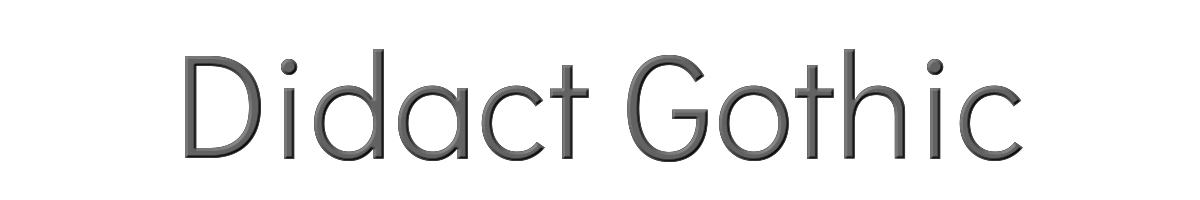 Didact Gothic 