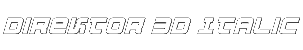 Direktor 3D Italic 
