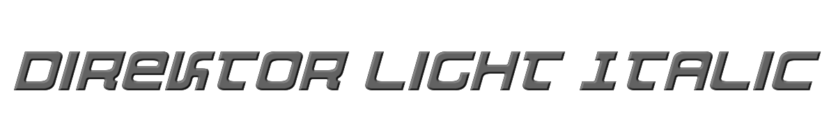 Direktor Light Italic 