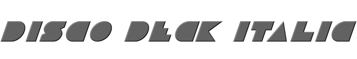 Disco Deck Italic 