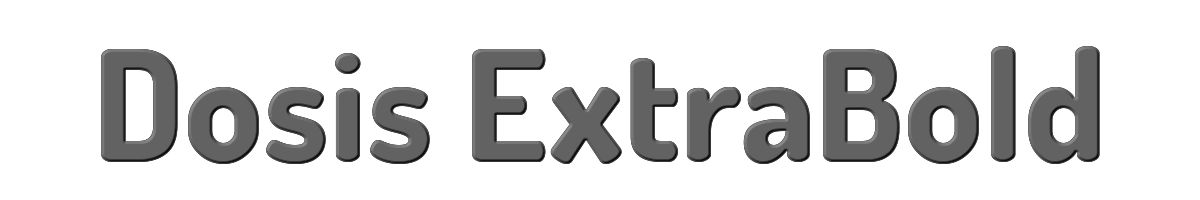 Dosis ExtraBold 