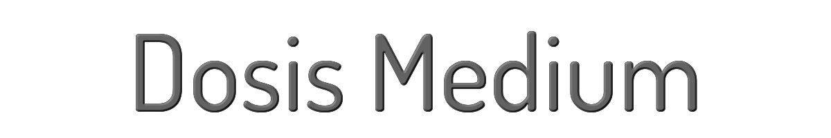 Dosis Medium 