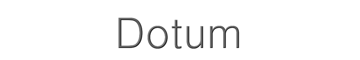 Dotum 