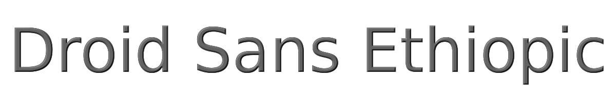 Droid Sans Ethiopic 