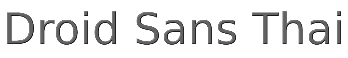 Droid Sans Thai 