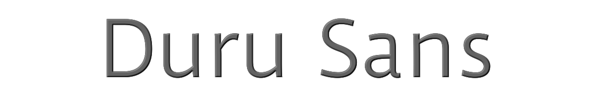 Duru Sans 