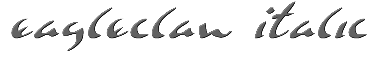 Eagleclaw Italic 