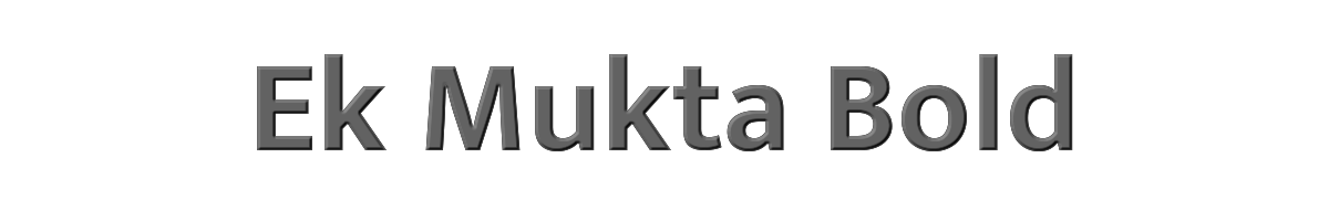 Ek Mukta Bold 
