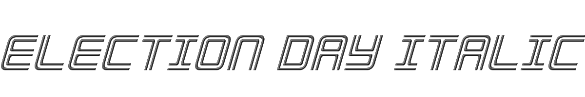 Election Day Italic 