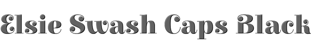 Elsie Swash Caps Black 