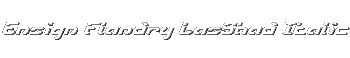 Ensign Flandry LasShad Italic 