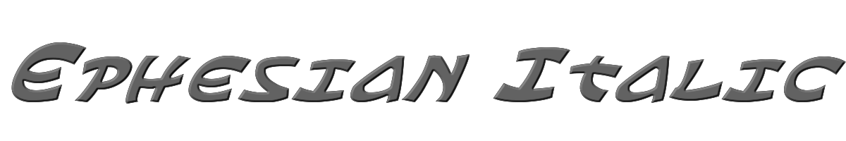 Ephesian Italic 