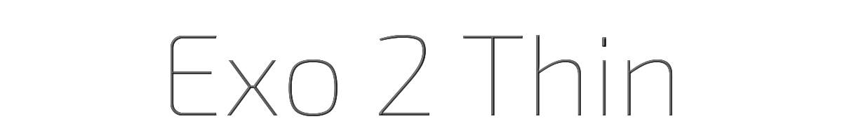 Exo 2 Thin 