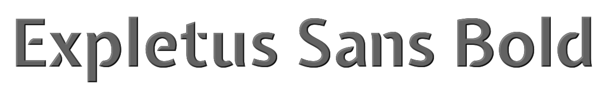 Expletus Sans Bold 