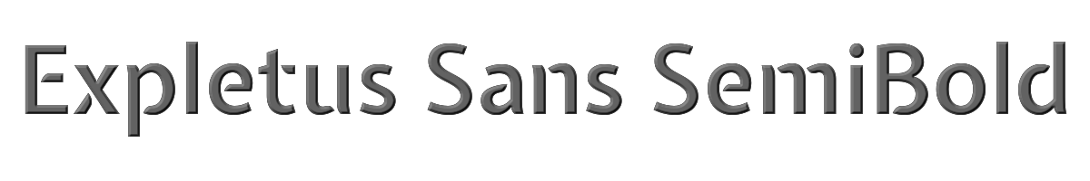 Expletus Sans SemiBold 