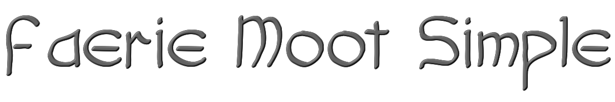 Faerie Moot Simple 