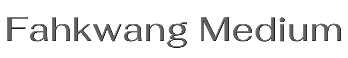 Fahkwang Medium 