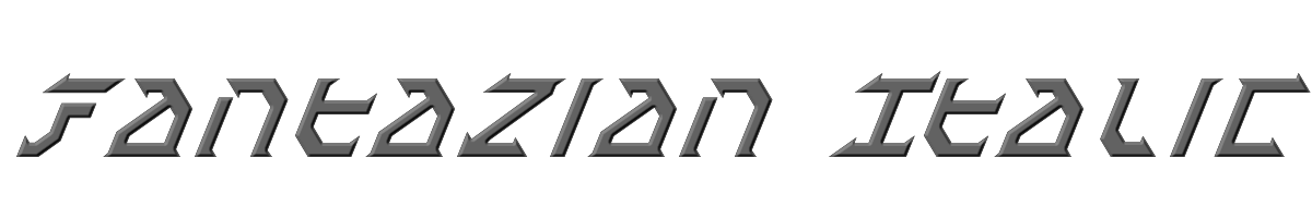 Fantazian Italic 