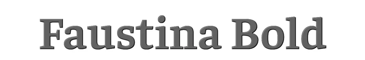 Faustina Bold 