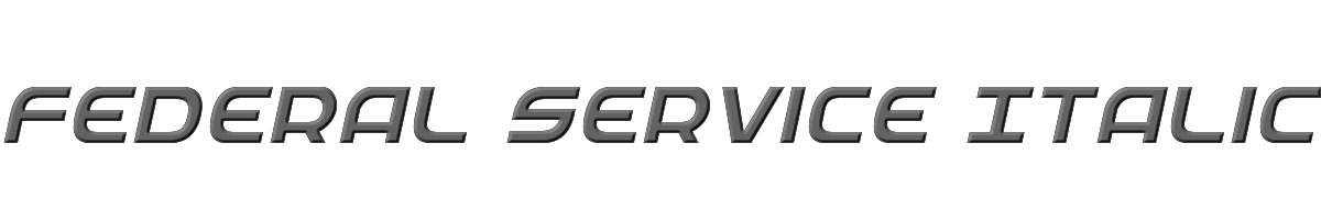 Federal Service Italic 