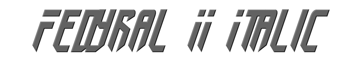 Fedyral II Italic 