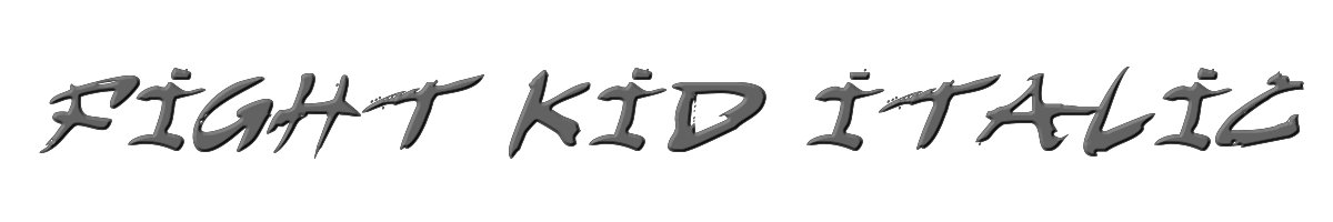 Fight Kid Italic 