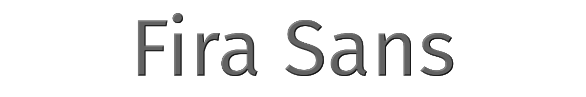 Fira Sans 