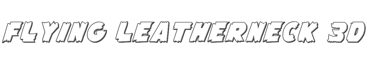 Flying Leatherneck 3D 