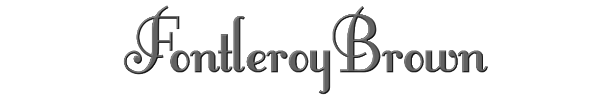 FontleroyBrown 