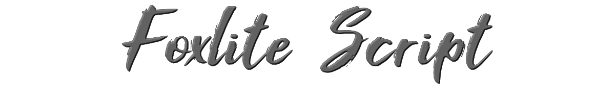 Foxlite Script 