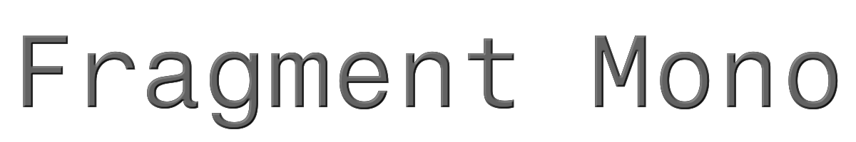 Fragment Mono 