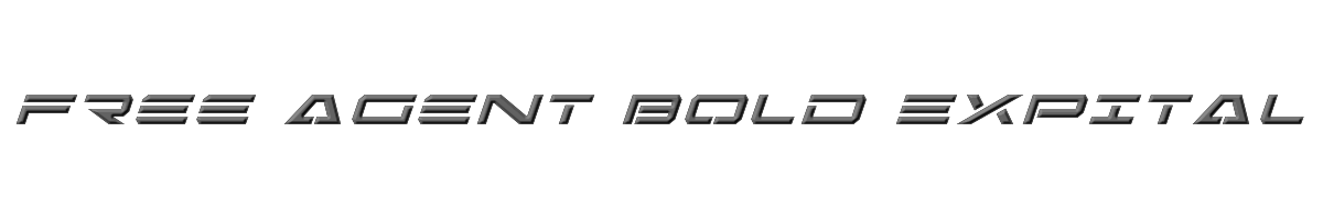 Free Agent Bold ExpItal 