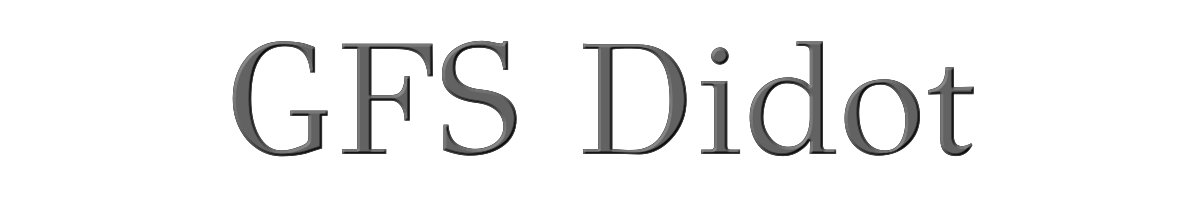 GFS Didot 