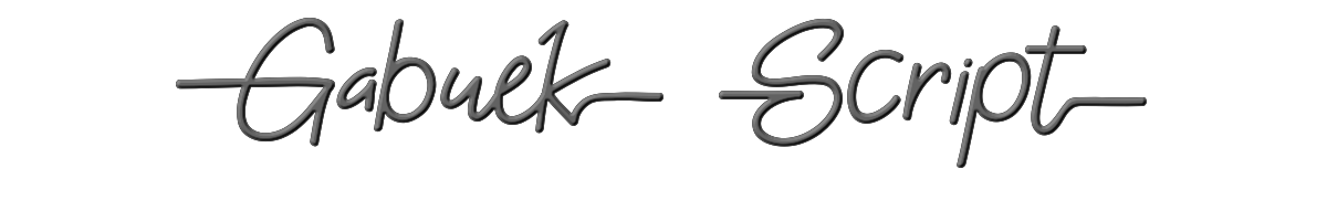 Gabuek Script 