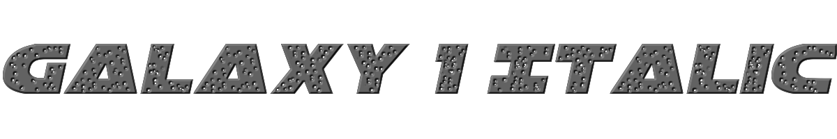 Galaxy 1 Italic 
