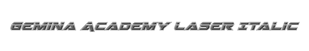 Gemina Academy Laser Italic 