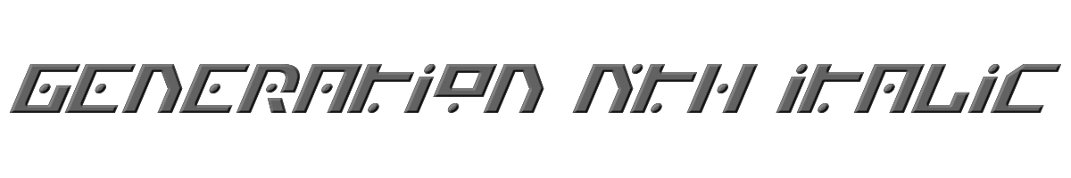 Generation Nth Italic 