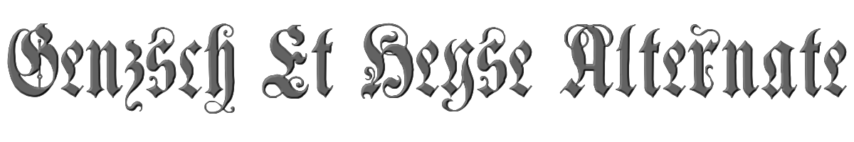 Genzsch Et Heyse Alternate 