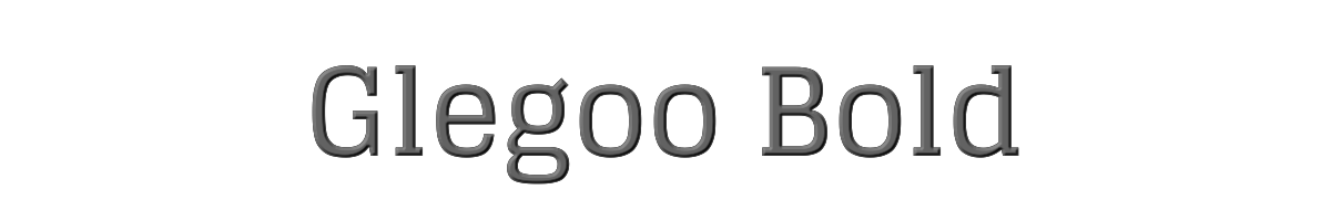Glegoo Bold 