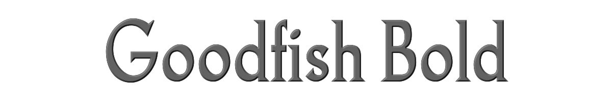 Goodfish Bold 
