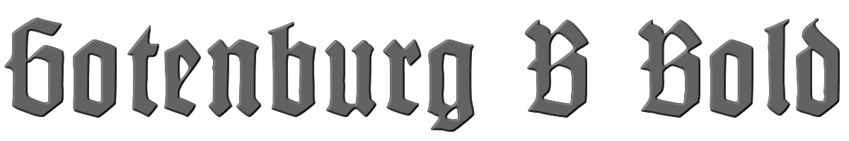 Gotenburg B Bold 