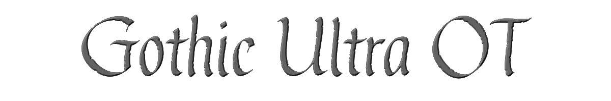 Gothic Ultra OT 