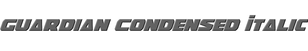 Guardian Condensed Italic 