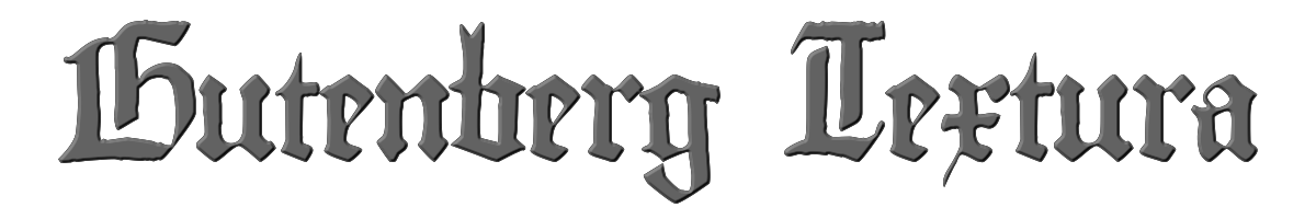 Gutenberg Textura 