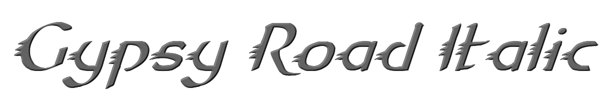 Gypsy Road Italic 