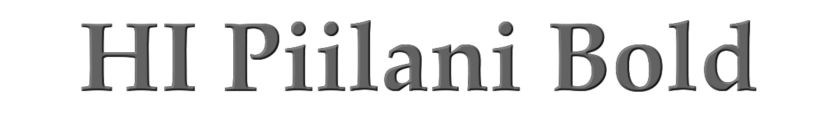 HI Piilani Bold 