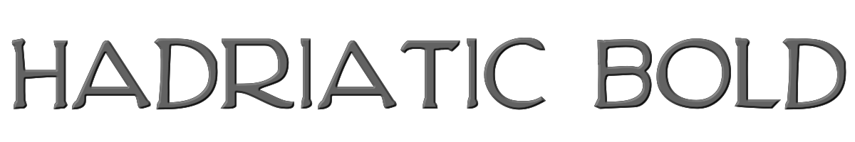 Hadriatic Bold 